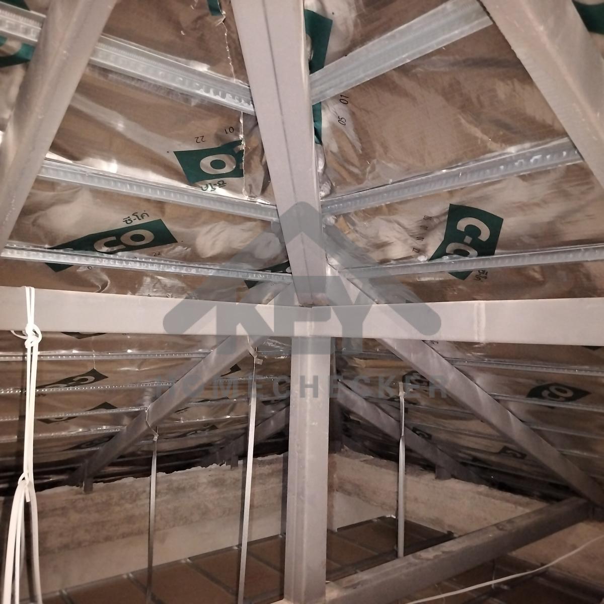 งานตรวจสอบหลังคา