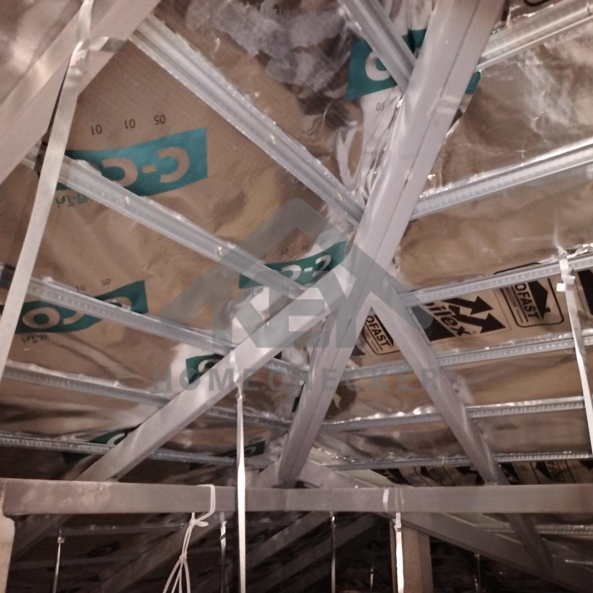 งานตรวจสอบหลังคา