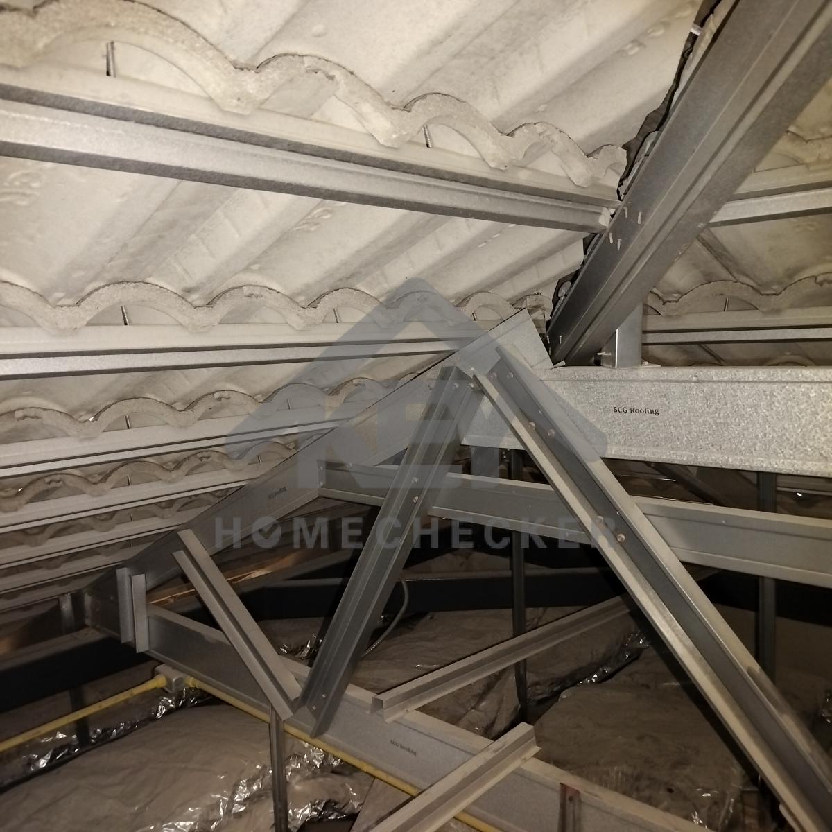 งานตรวจสอบหลังคา