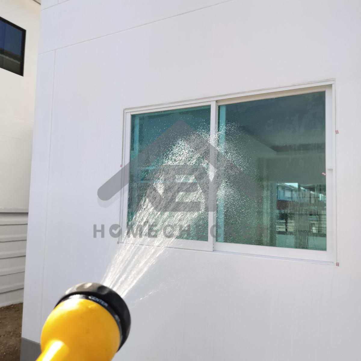 งานเทสน้ำ ประตูหน้าต่าง