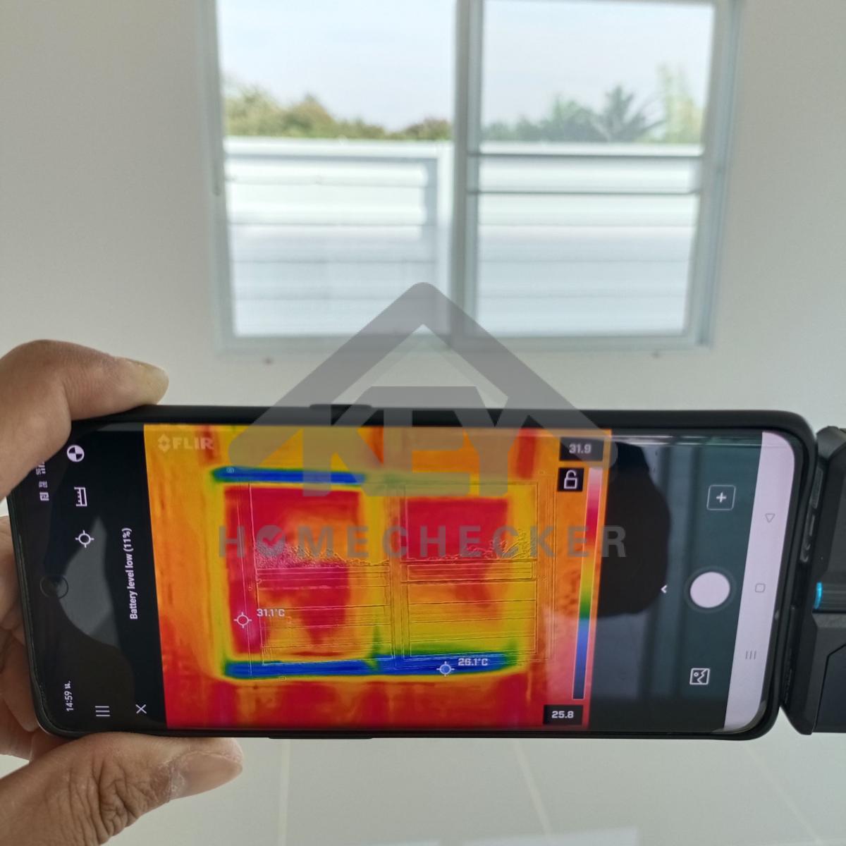 งานเทสน้ำ ประตูหน้าต่าง