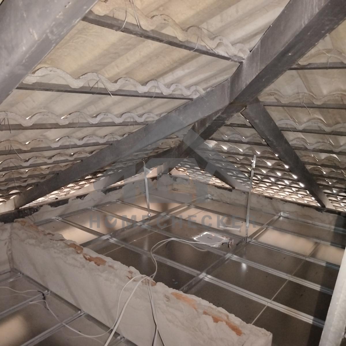 งานตรวจสอบหลังคา