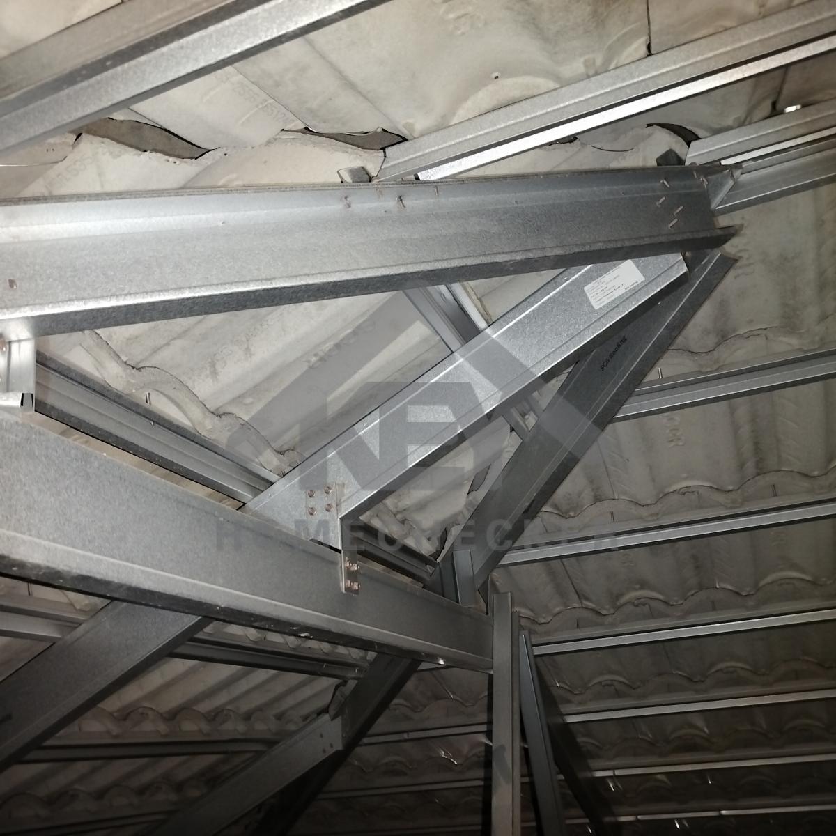 งานตรวจสอบหลังคา