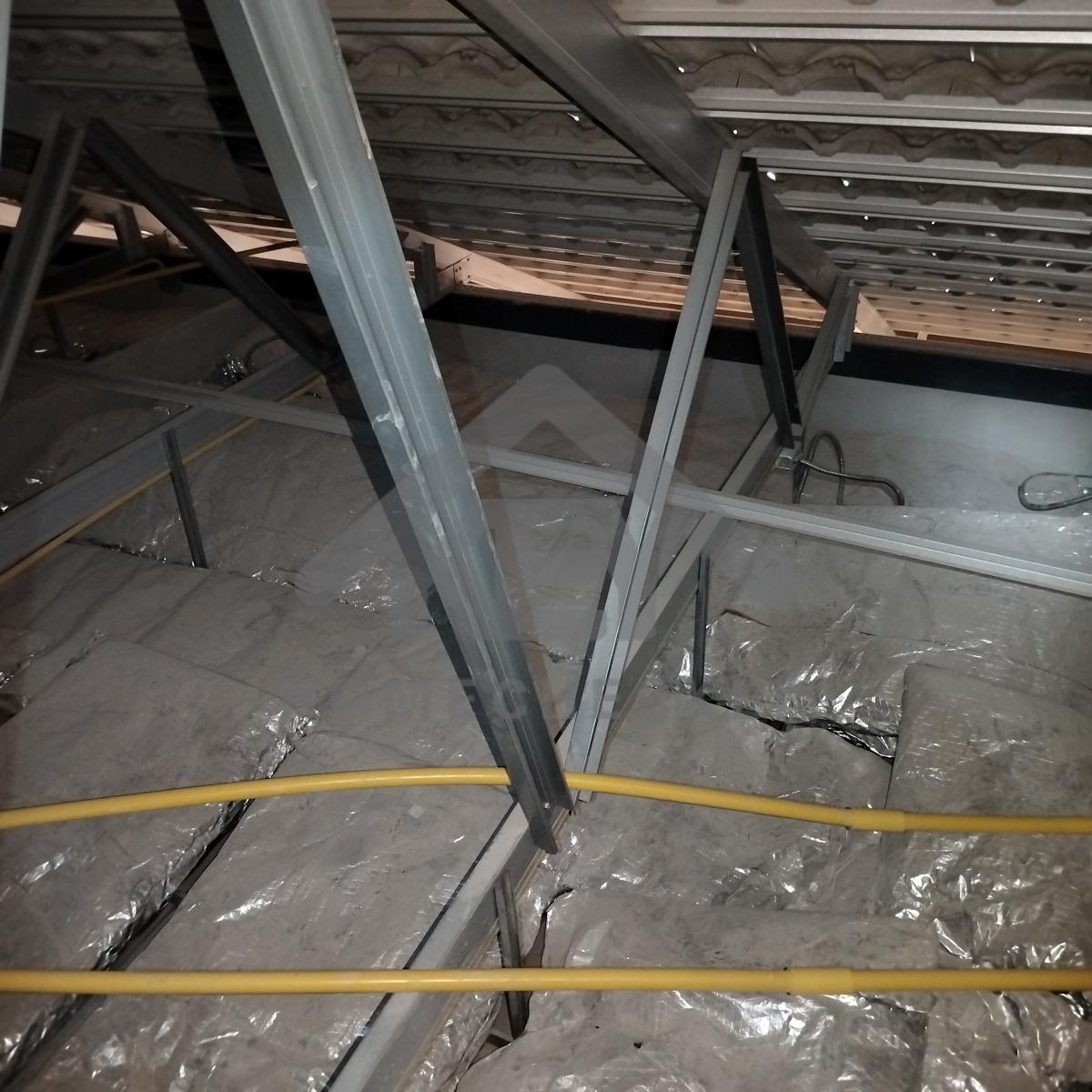 งานตรวจสอบหลังคา