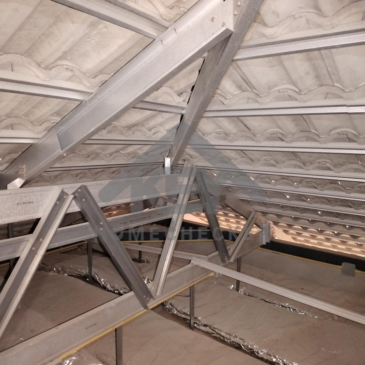 งานตรวจสอบหลังคา