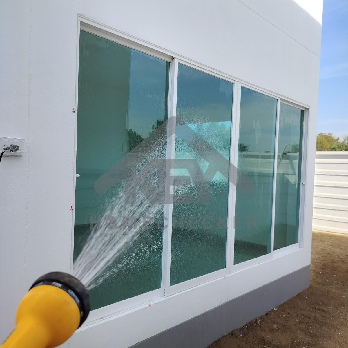 งานเทสน้ำ ประตูหน้าต่าง