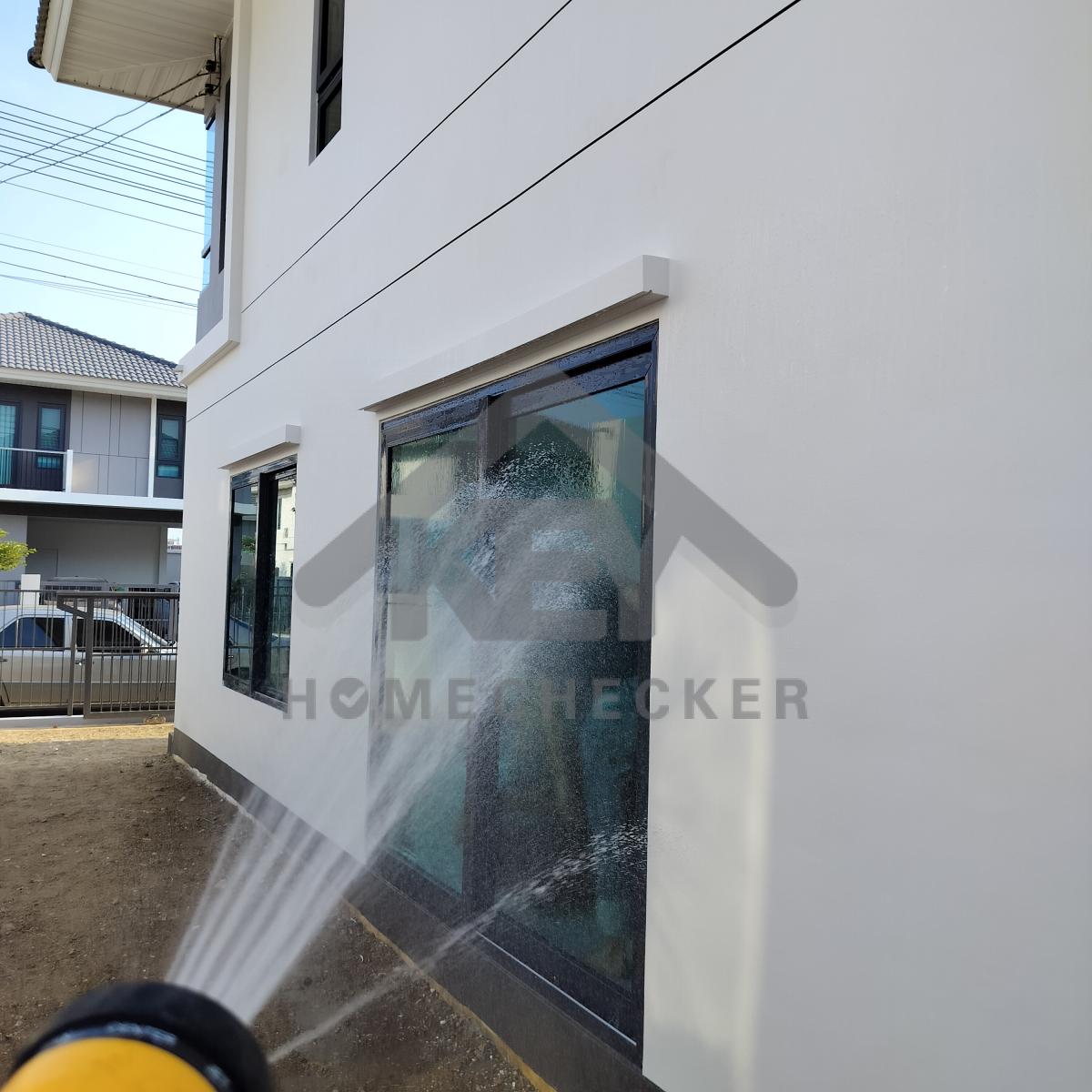 งานเทสน้ำ ประตูหน้าต่าง