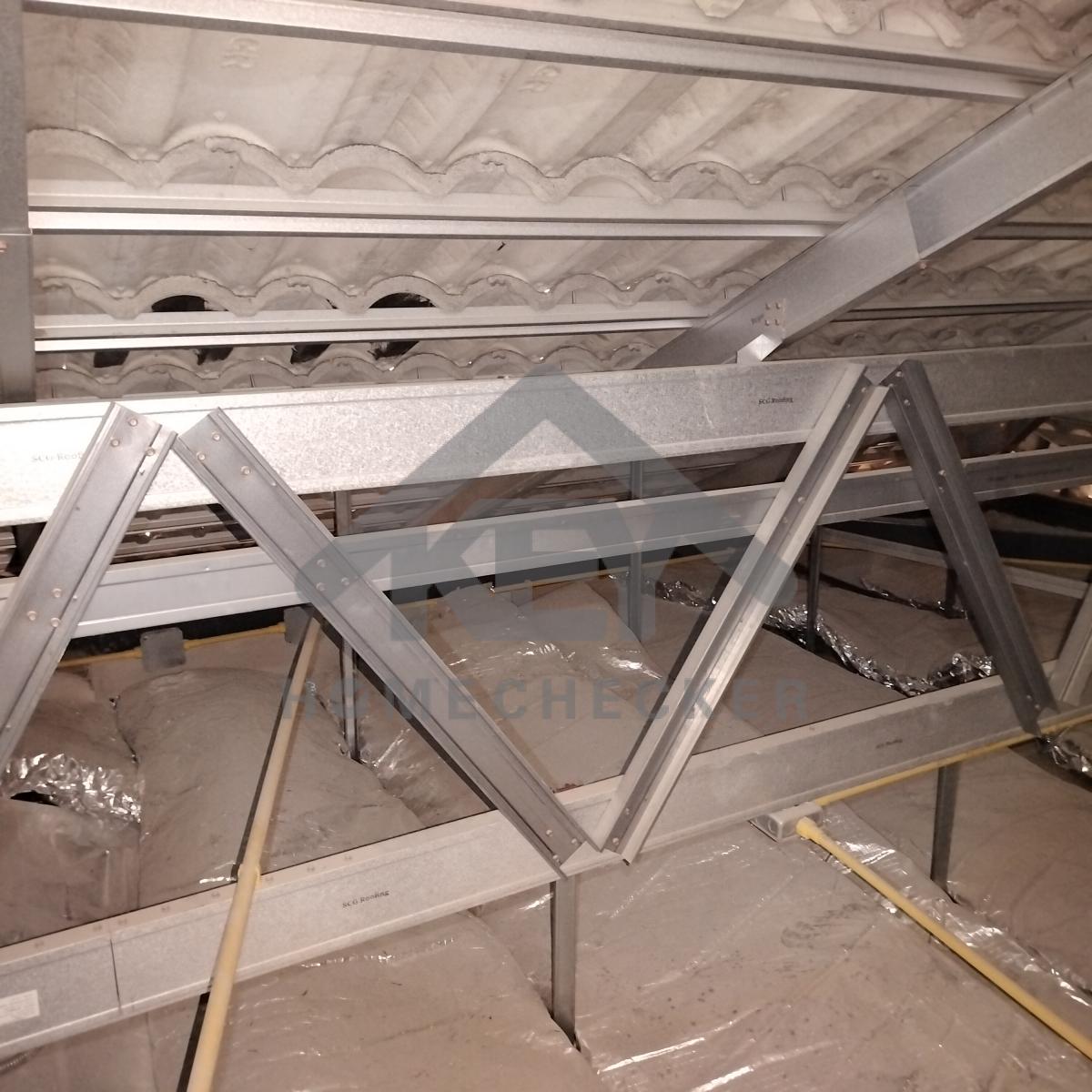 งานตรวจสอบหลังคา