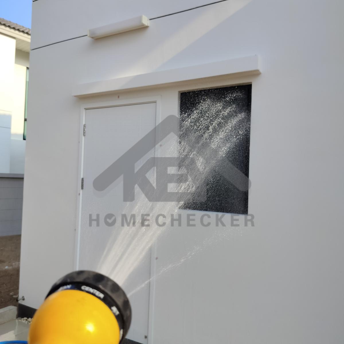 งานเทสน้ำ ประตูหน้าต่าง