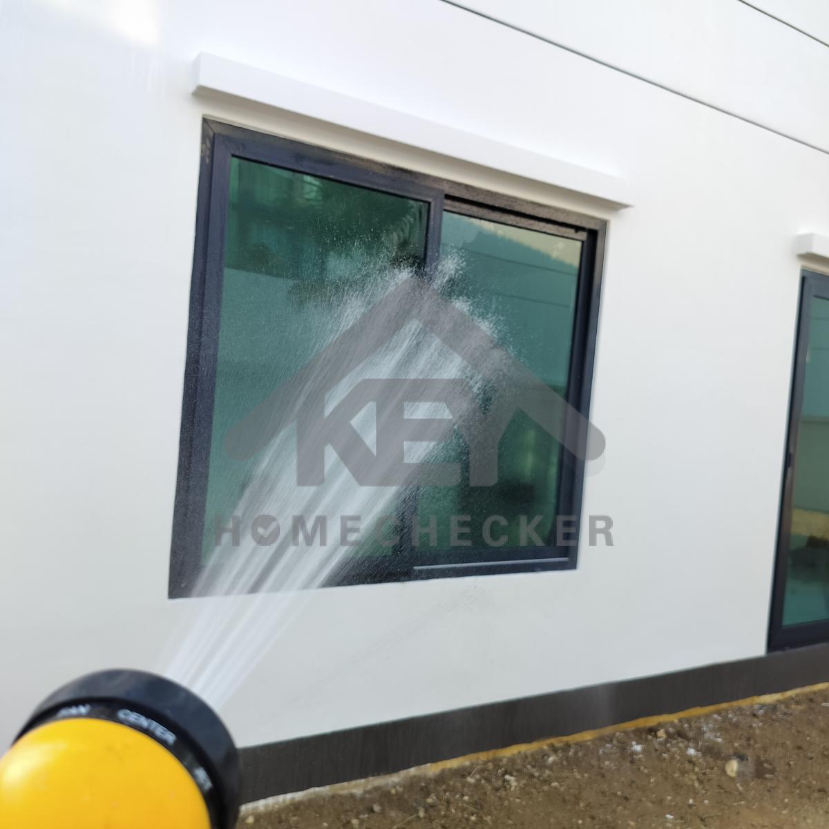 งานเทสน้ำ ประตูหน้าต่าง