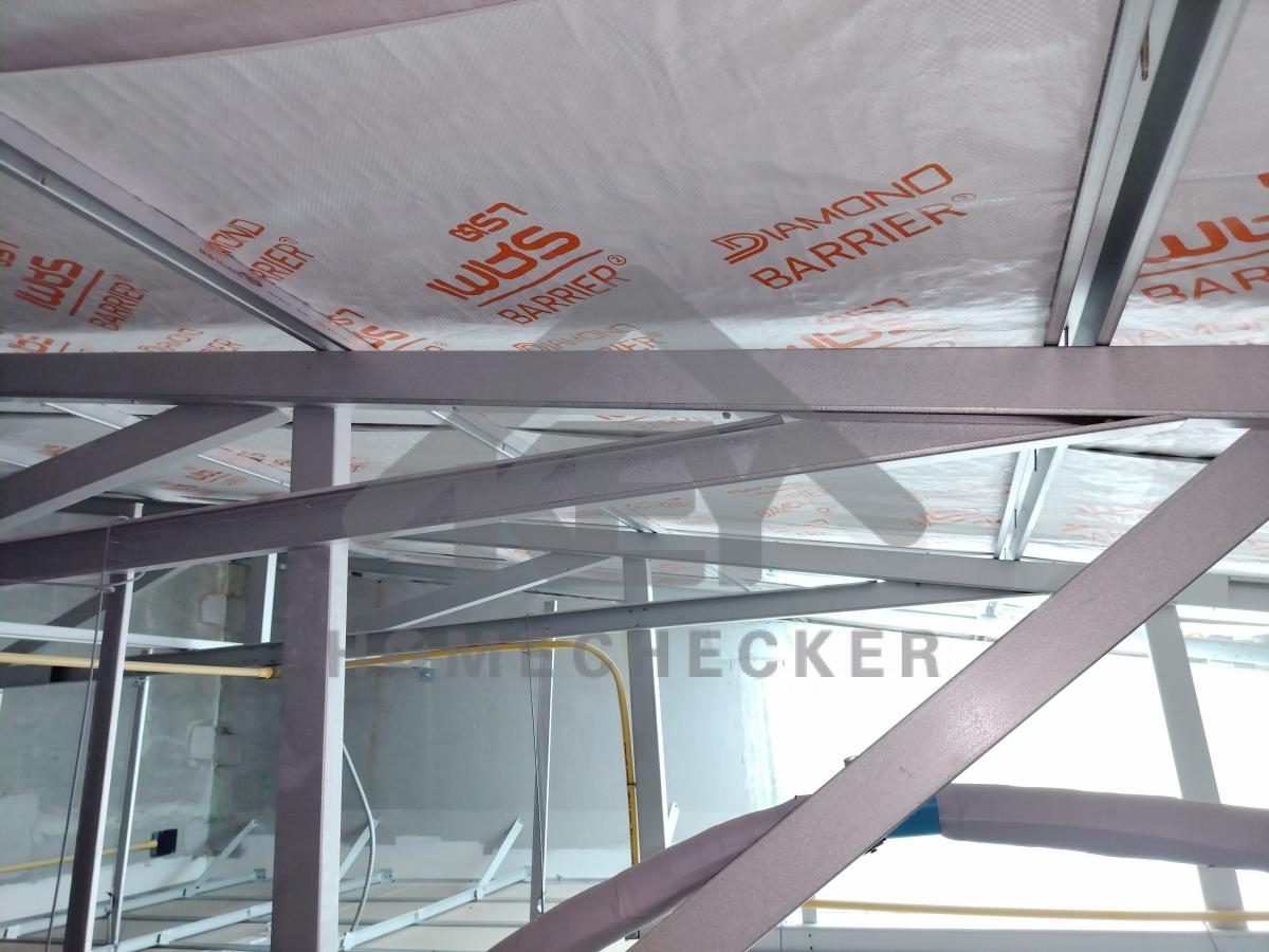 งานตรวจสอบหลังคา