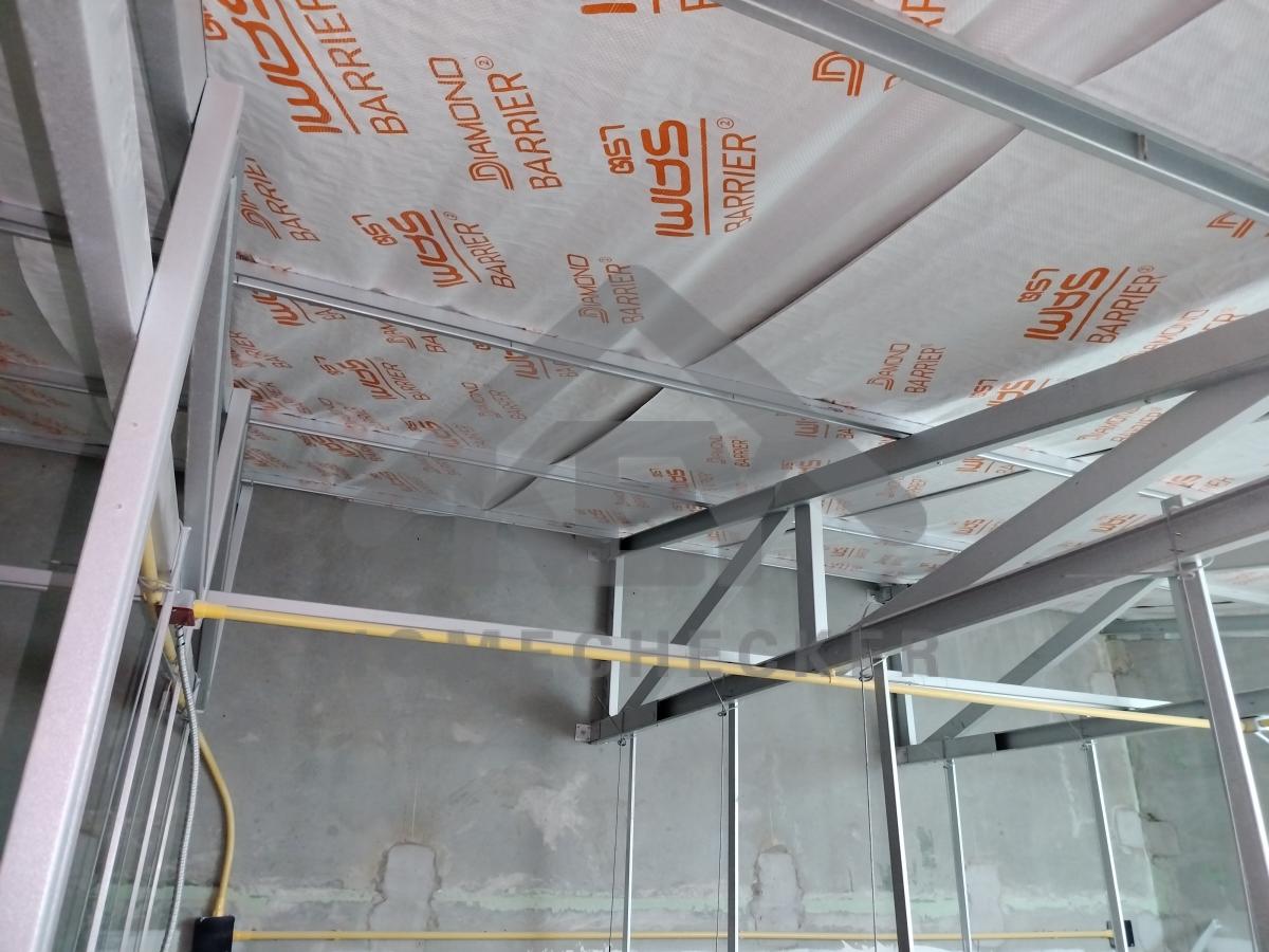 งานตรวจสอบหลังคา