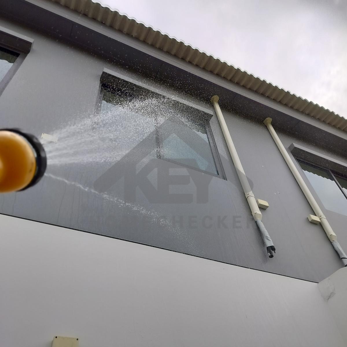 งานเทสน้ำ ประตูหน้าต่าง