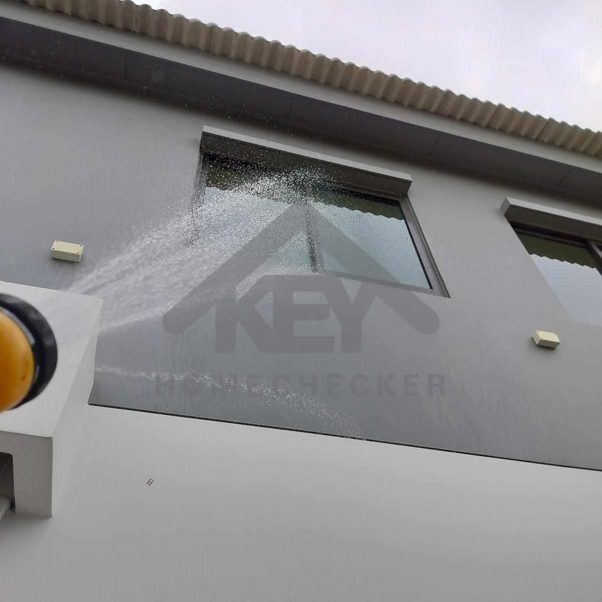 งานเทสน้ำ ประตูหน้าต่าง