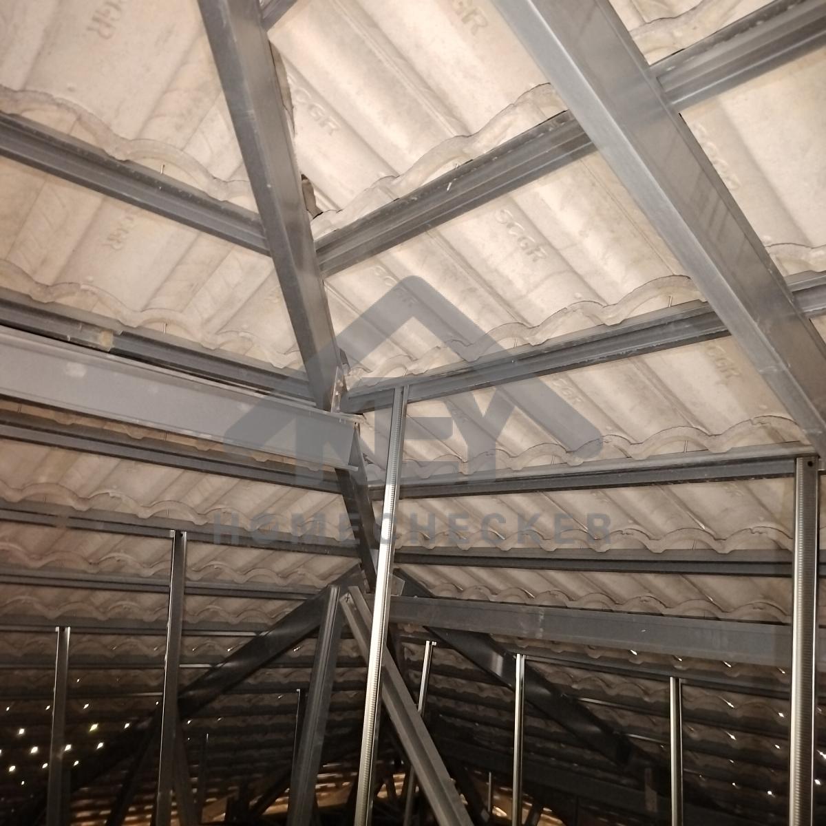 งานตรวจสอบหลังคา