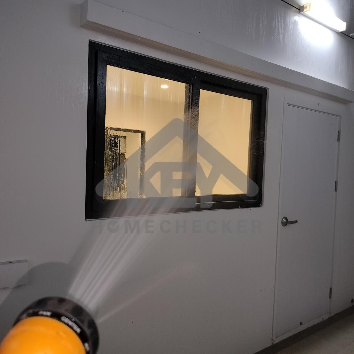 งานเทสน้ำ ประตูหน้าต่าง