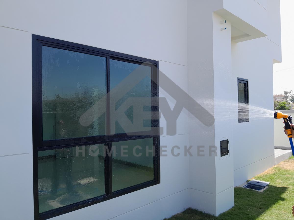 งานเทสน้ำ ประตูหน้าต่าง