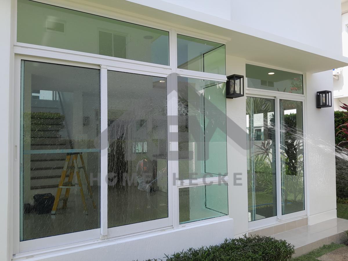 งานเทสน้ำ ประตูหน้าต่าง