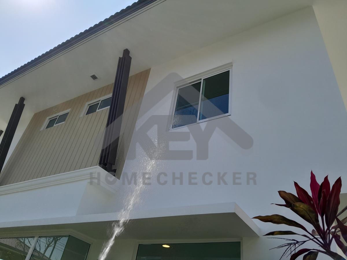 งานเทสน้ำ ประตูหน้าต่าง