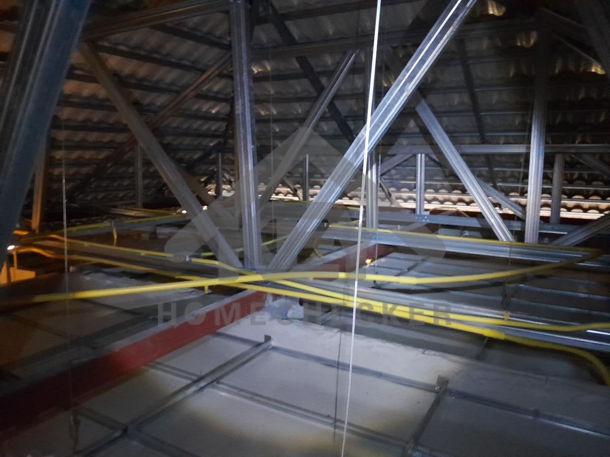 งานฝ้าชายคาและโครงฝ้า