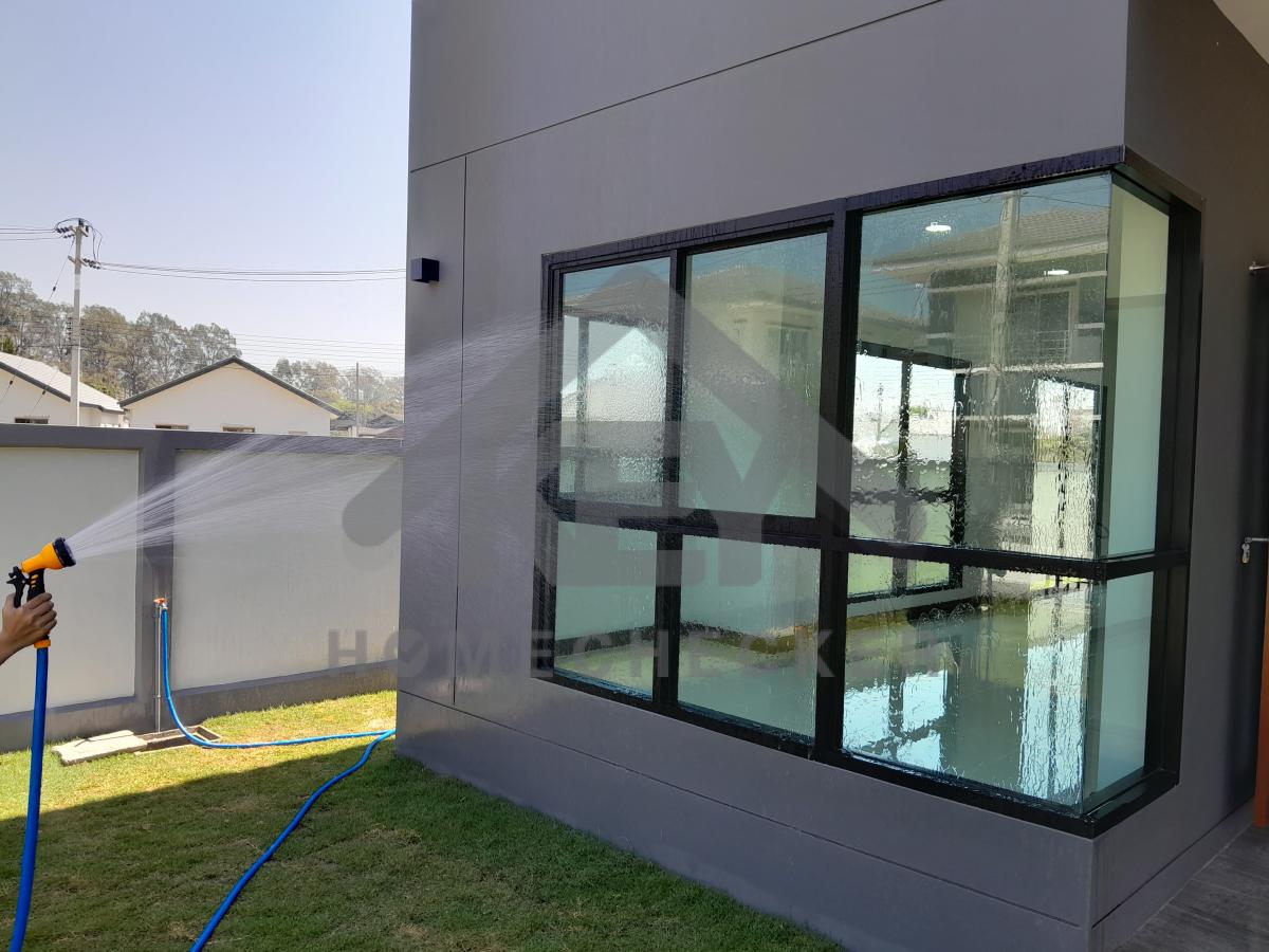 งานเทสน้ำ ประตูหน้าต่าง