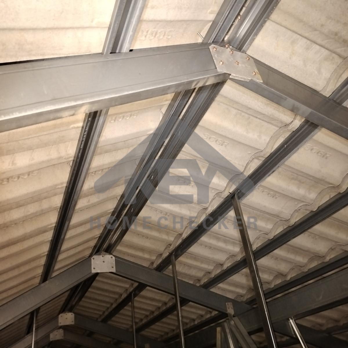 งานตรวจสอบหลังคา