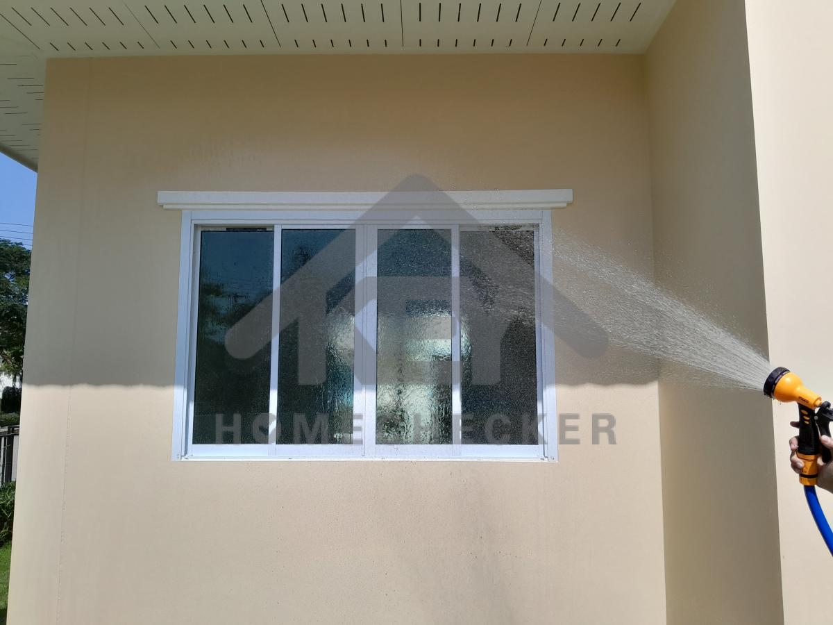 งานเทสน้ำ ประตูหน้าต่าง