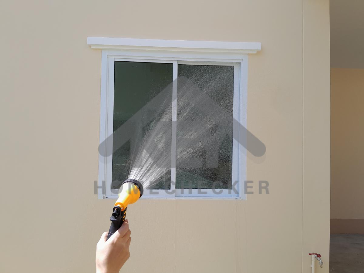 งานเทสน้ำ ประตูหน้าต่าง