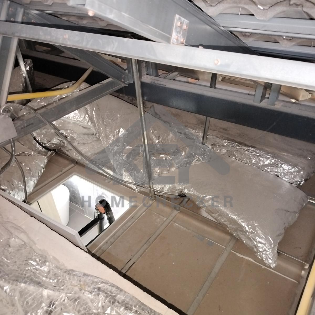 งานตรวจสอบหลังคา