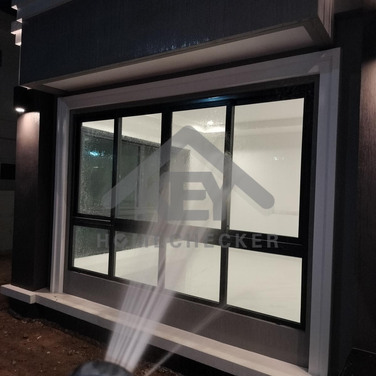 งานเทสน้ำ ประตูหน้าต่าง