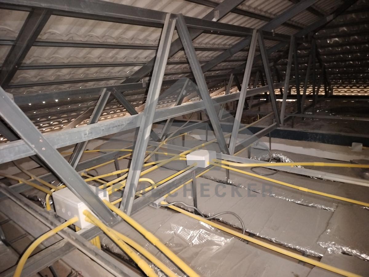 งานตรวจสอบหลังคา