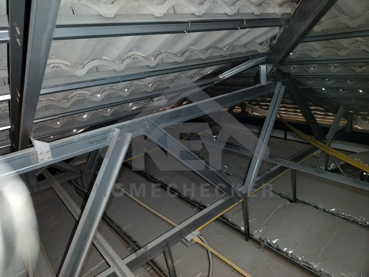 งานตรวจสอบหลังคา