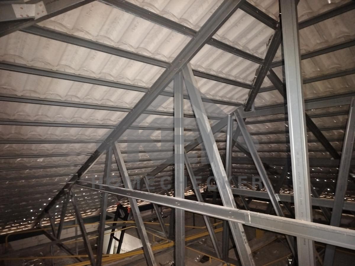 งานตรวจสอบหลังคา