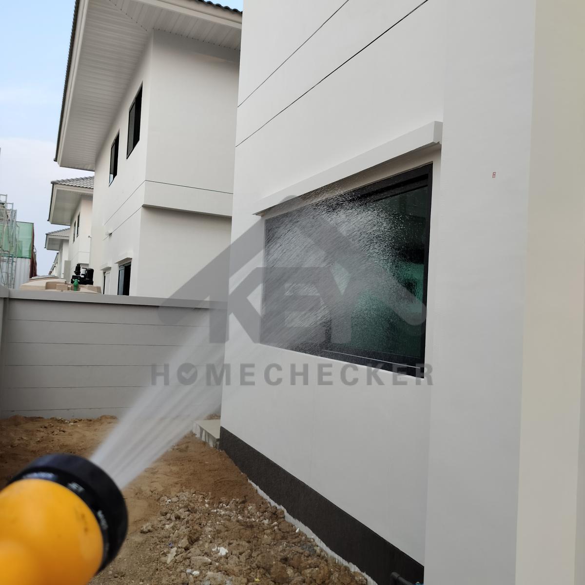 งานเทสน้ำ ประตูหน้าต่าง