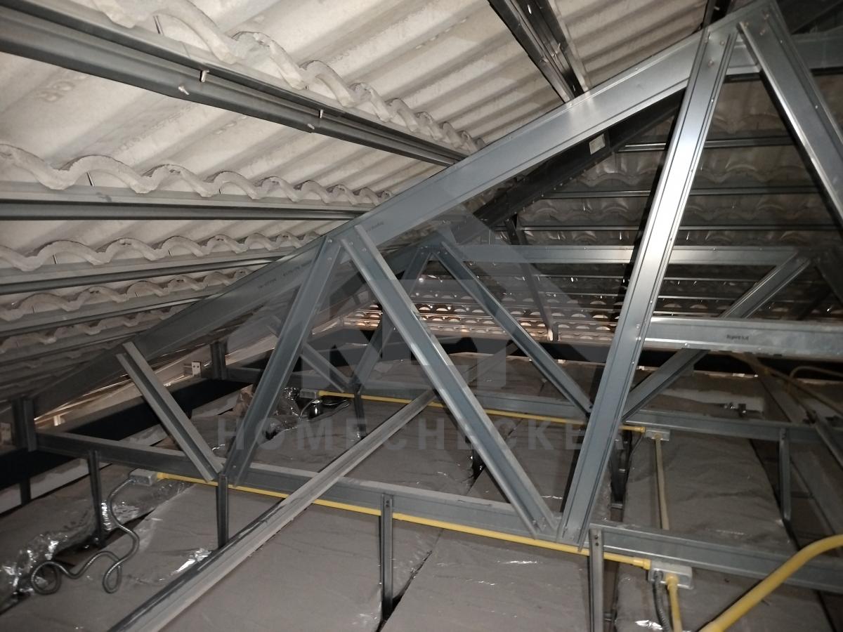 งานตรวจสอบหลังคา