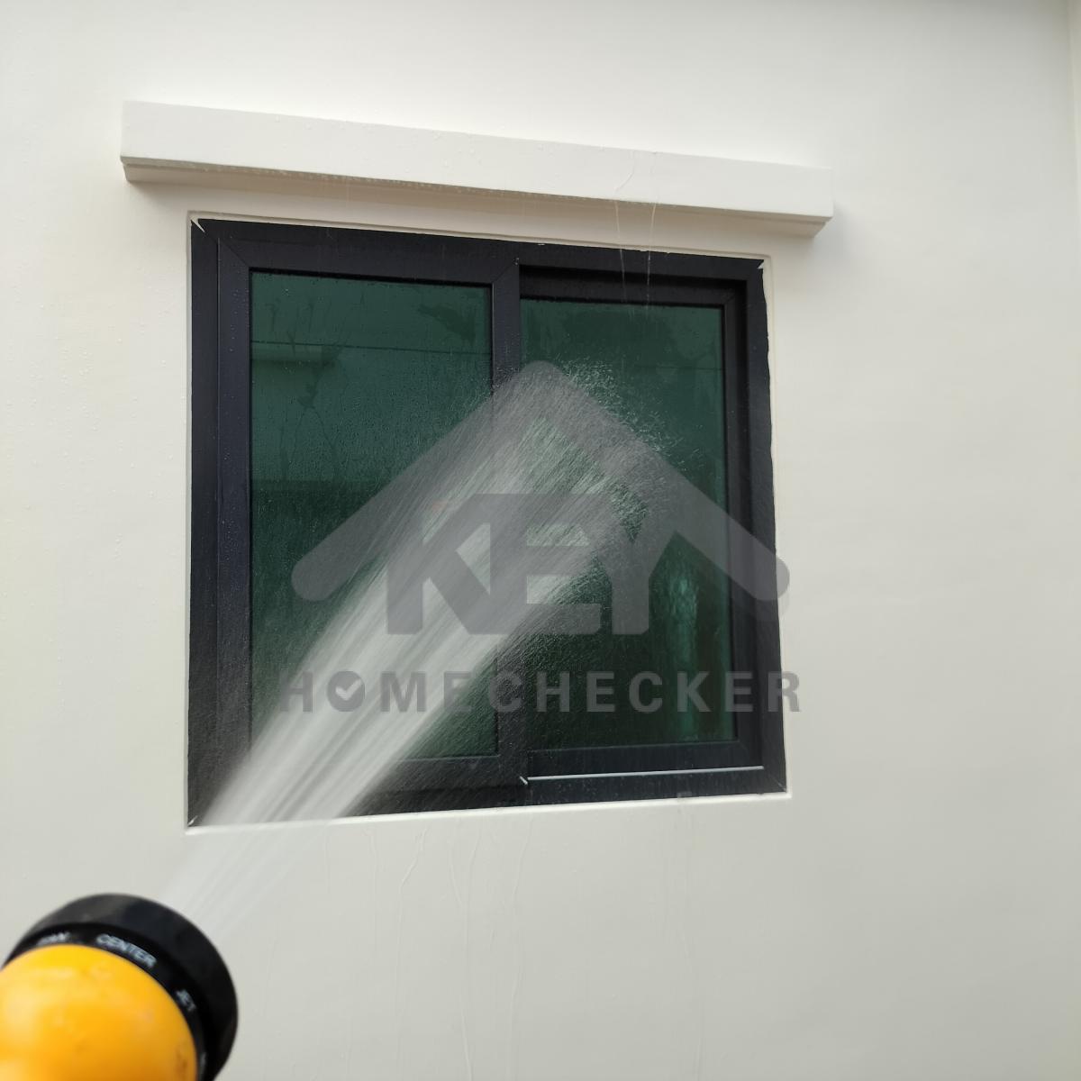 งานเทสน้ำ ประตูหน้าต่าง