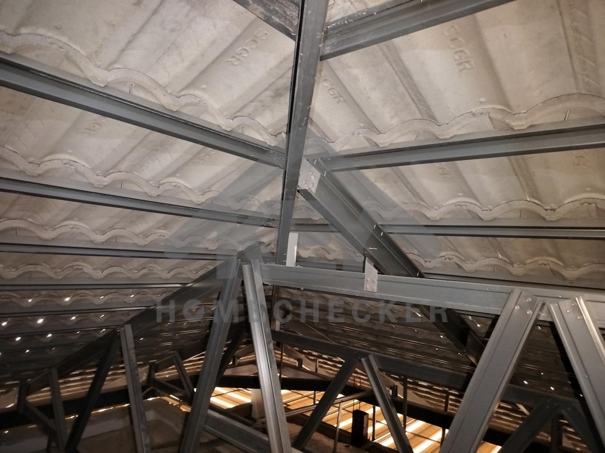 งานตรวจสอบหลังคา