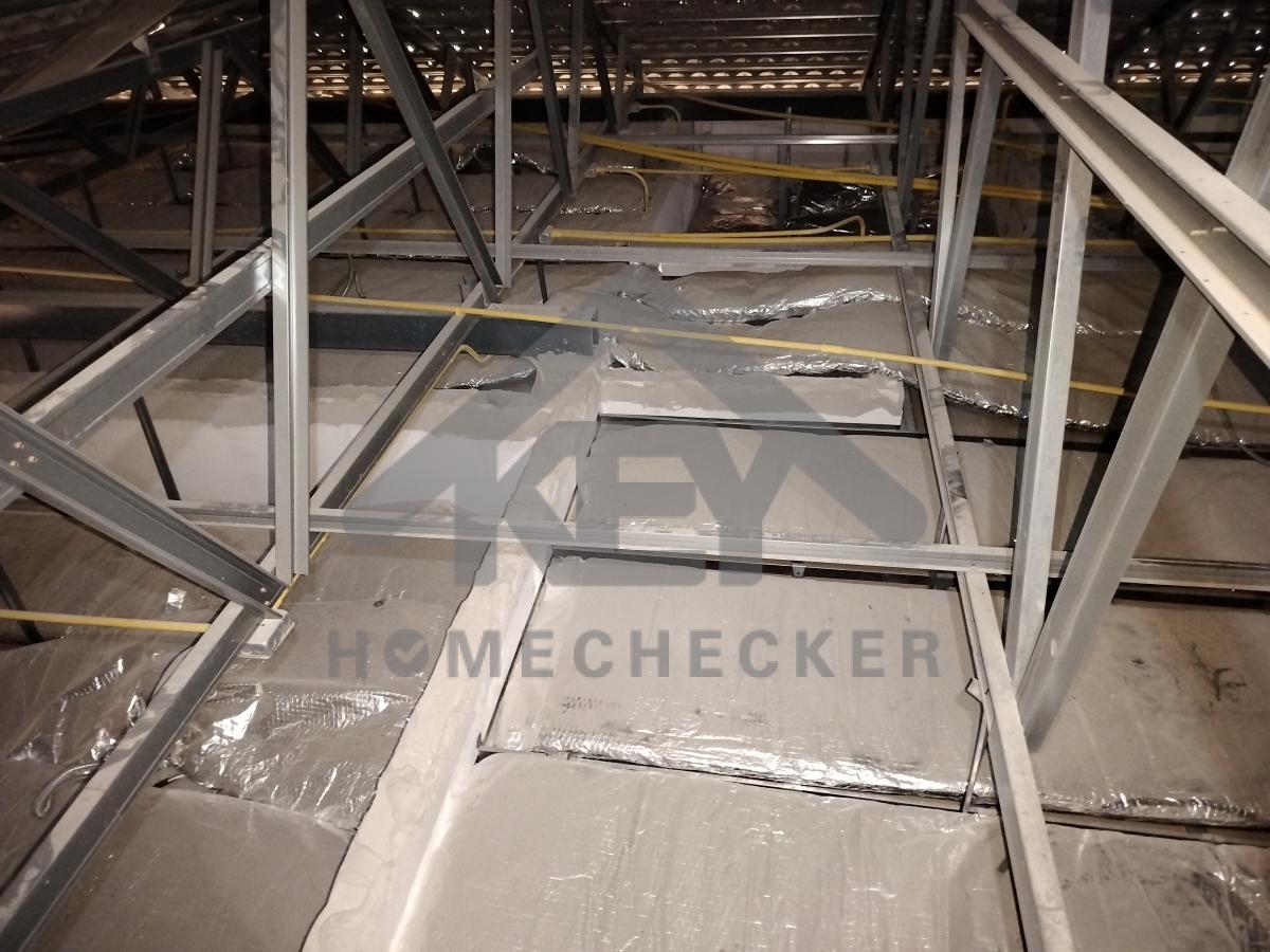 งานตรวจสอบหลังคา