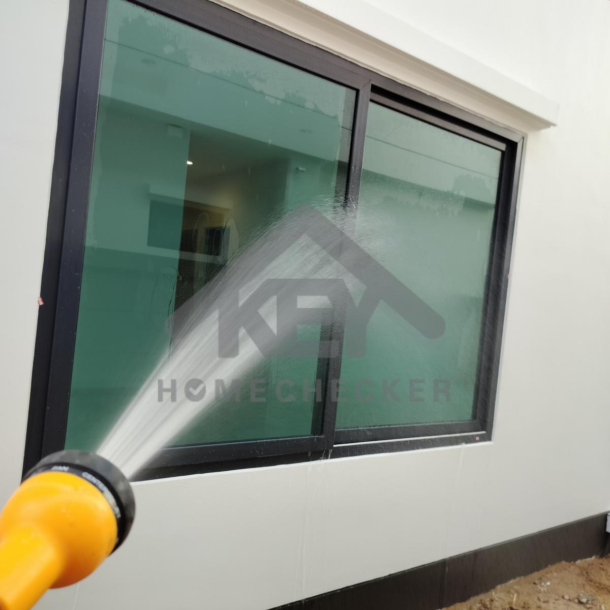 งานเทสน้ำ ประตูหน้าต่าง