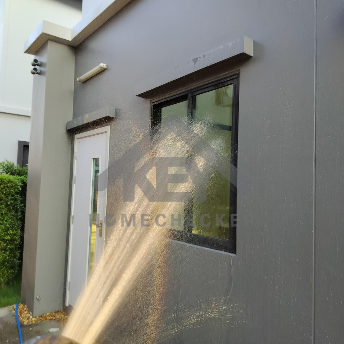 งานเทสน้ำ ประตูหน้าต่าง