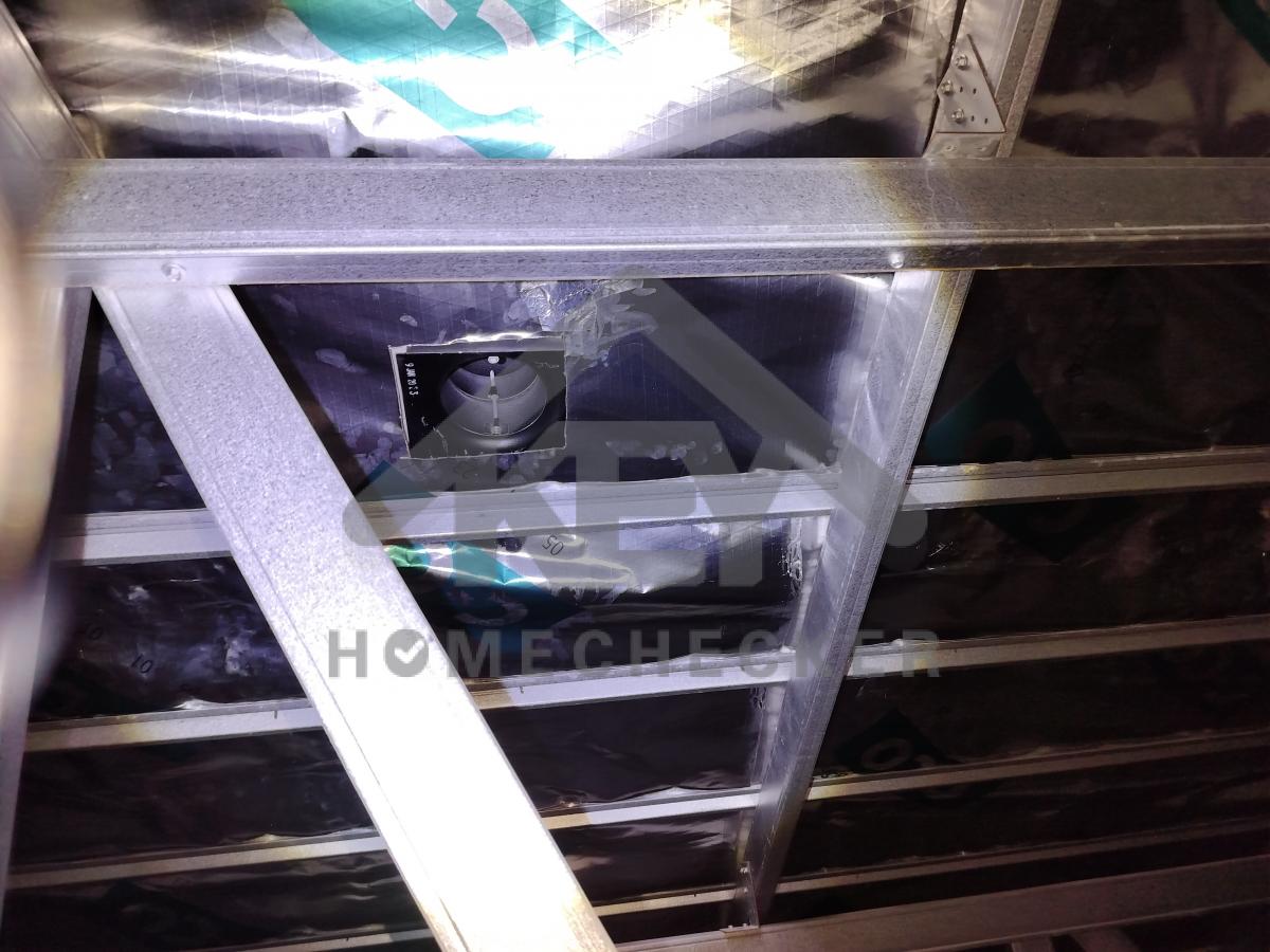 งานตรวจสอบหลังคา