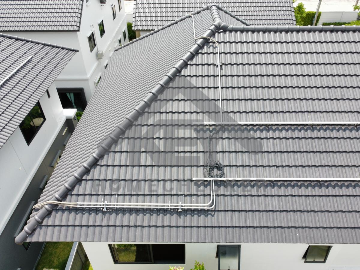 งานตรวจสอบหลังคา