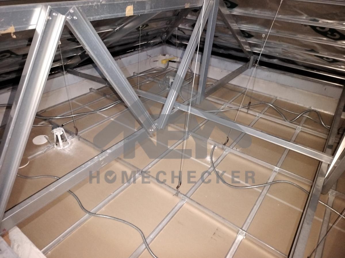 งานตรวจสอบหลังคา