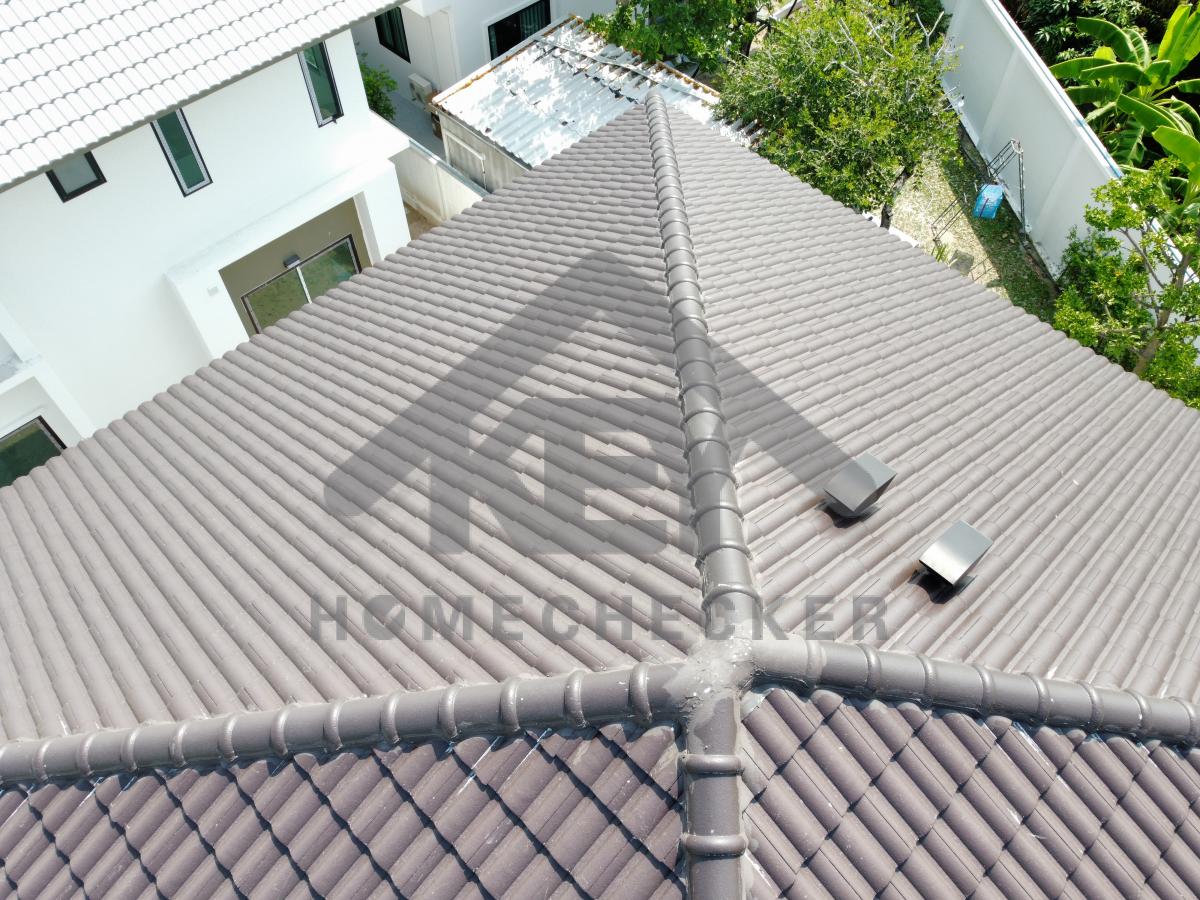 งานตรวจสอบหลังคา