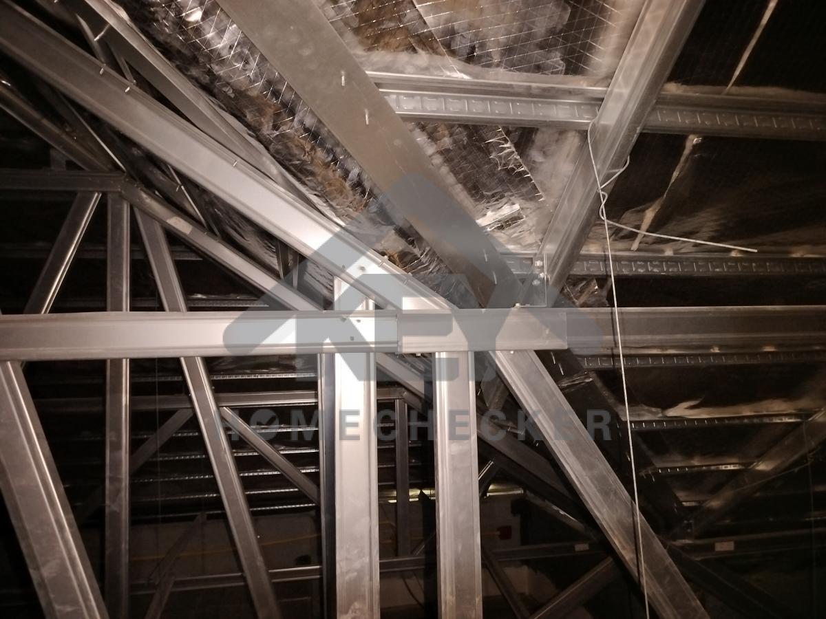 งานตรวจสอบหลังคา