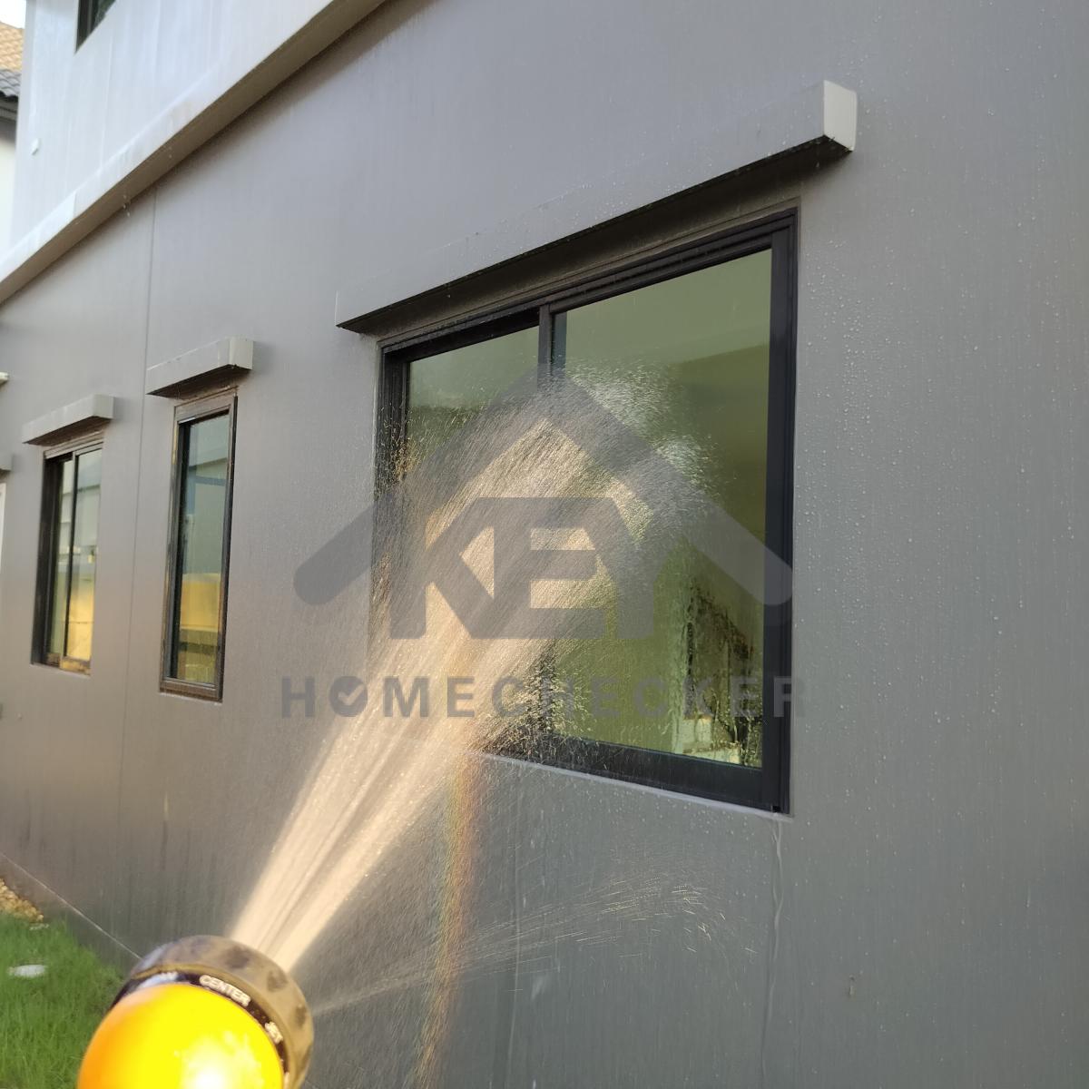 งานเทสน้ำ ประตูหน้าต่าง