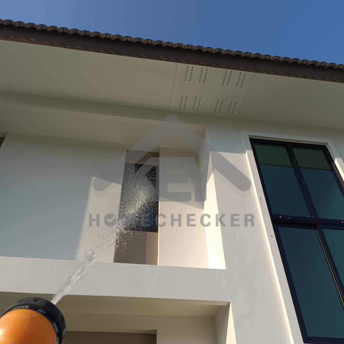 งานเทสน้ำ ประตูหน้าต่าง