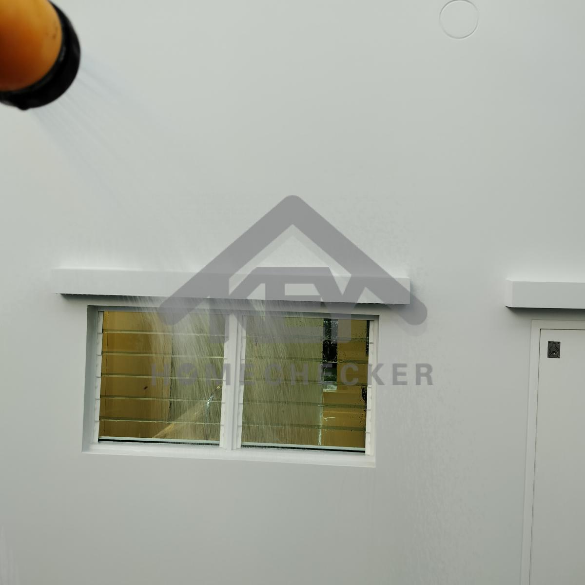 งานเทสน้ำ ประตูหน้าต่าง