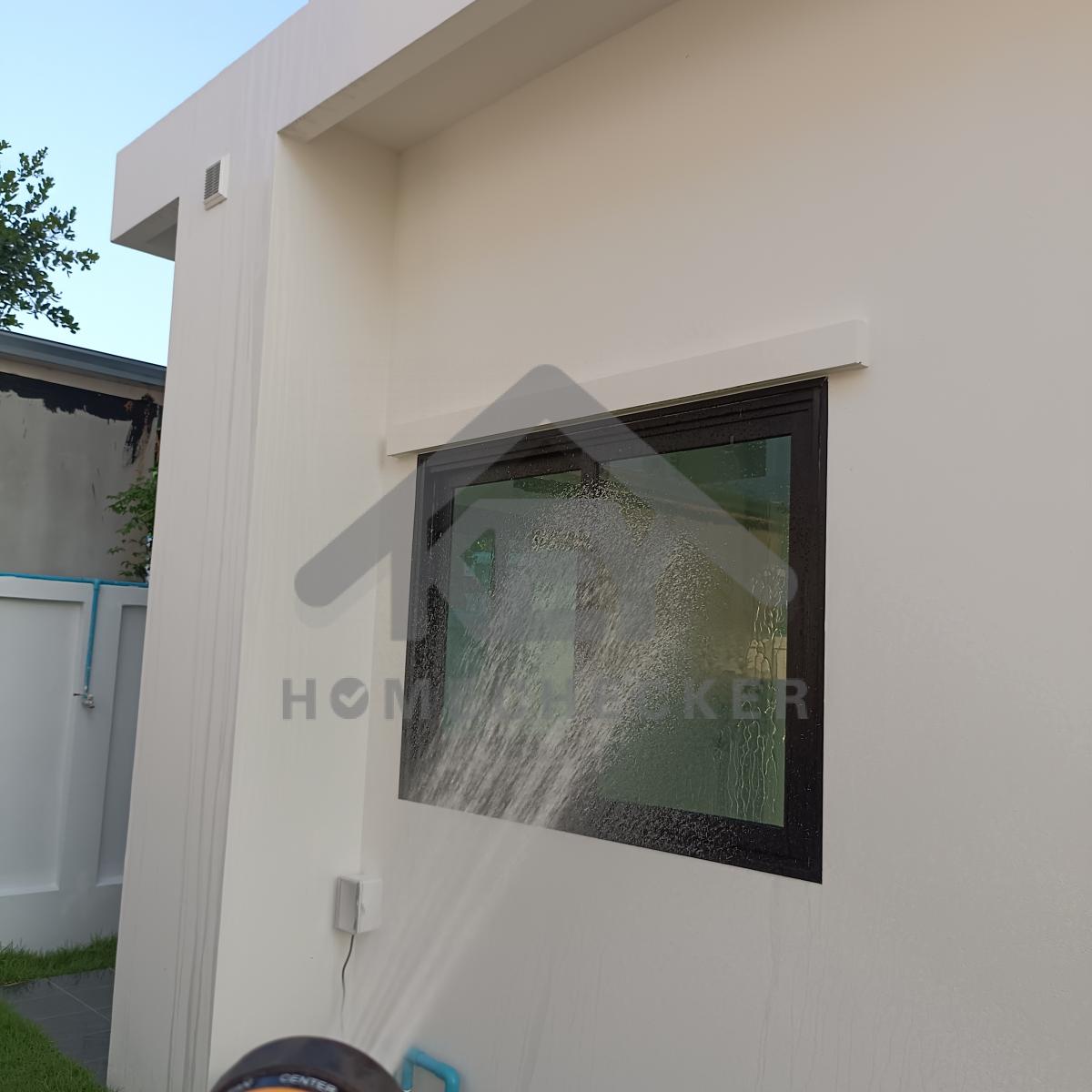 งานเทสน้ำ ประตูหน้าต่าง