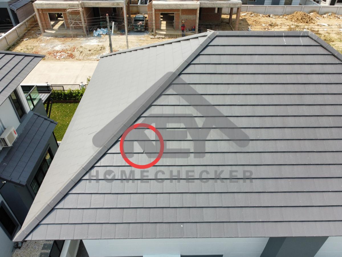 งานตรวจสอบหลังคา